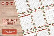 Christmas Planner Printable, a Magazine Template by Mary-Mihh (Thumbnail 1 of 3)