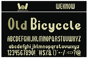 maximum high tension font, a Font by weknow (Thumbnail 2 of 5)
