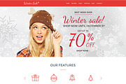 Winter Sale WordPress Theme, a WordPress Template by ThemeREX (Thumbnail 3 of 5)