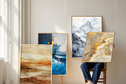 36 abstract paintings, a Decorative Illustration by DamonYang's shop (Thumbnail 7 of 8)