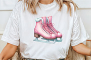 Pink Christmas Clipart-24 PNG, an Illustration by Libby Wishes (Thumbnail 4 of 6)
