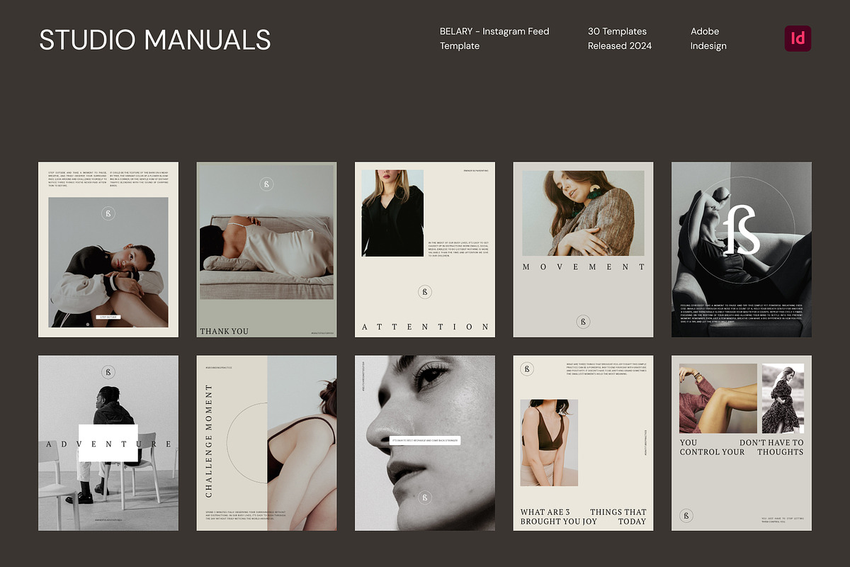 BELARY – Instagram Feed, a Social Media Template by Studio Manuals (Photo 5 of 8)