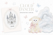 Cloud Dancer. Quirky watercolor., an Object Graphic by ma_i_vi (Thumbnail 4 of 10)