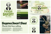 Panda Bakery Pancakes Logo Template, a Branding & Logo Template by Headfonts (Thumbnail 2 of 3)