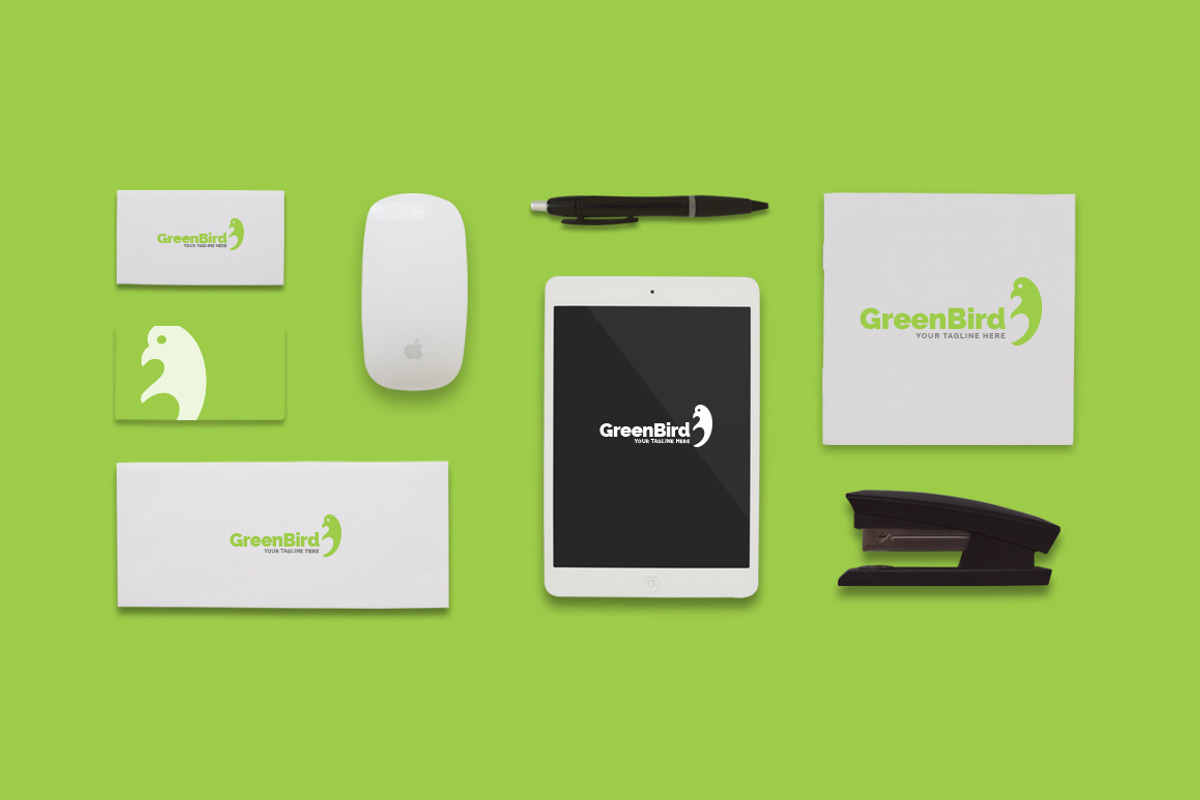 Green Bird Logo, a Branding & Logo Template by Doney (Photo 2 of 2)