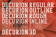 Decurion Typeface, a Slab Serif Font by Tugcu Design Co. (Thumbnail 4 of 5)