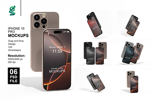 Iphone 16 Pro Mockups