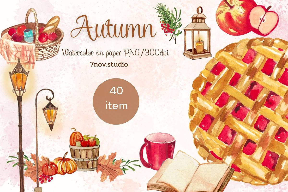 Autumn, a Seasonal Illustration by 7nov.studio (Photo 1 of 7)