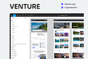 Venture - Travel Agent Website, a Landing Page Template by CreativeUI (Thumbnail 3 of 6)