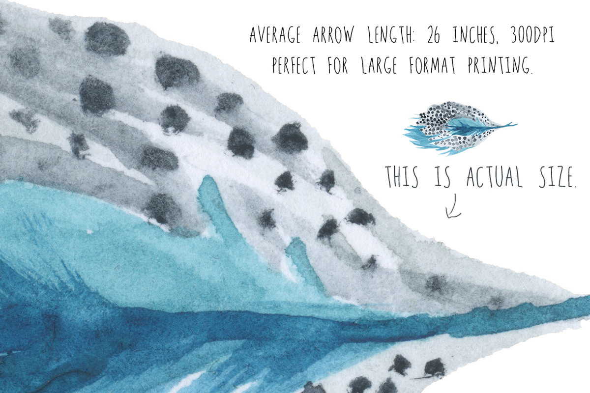 Create Your Own Watercolor Arrows, an Illustration by Digital Press Creation (Photo 3 of 5)