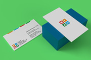 Media Business Card Canva Template, a Business Card Template by Studio3 Stock (Thumbnail 2 of 4)