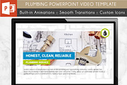Plumbing Power Point Video Template, a Presentation Template by Kathy Green Design (Thumbnail 2 of 5)