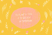 Perky Petunias Handwritten Font, a Font by Nicky Laatz (Thumbnail 6 of 11)
