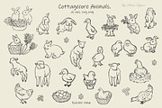 Cottagecore Spring. Hand-Drawn Art., a Seasonal Illustration by Designwork (Thumbnail 2 of 10)