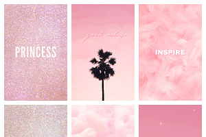 Pink Aesthetic Poster & Backgrounds