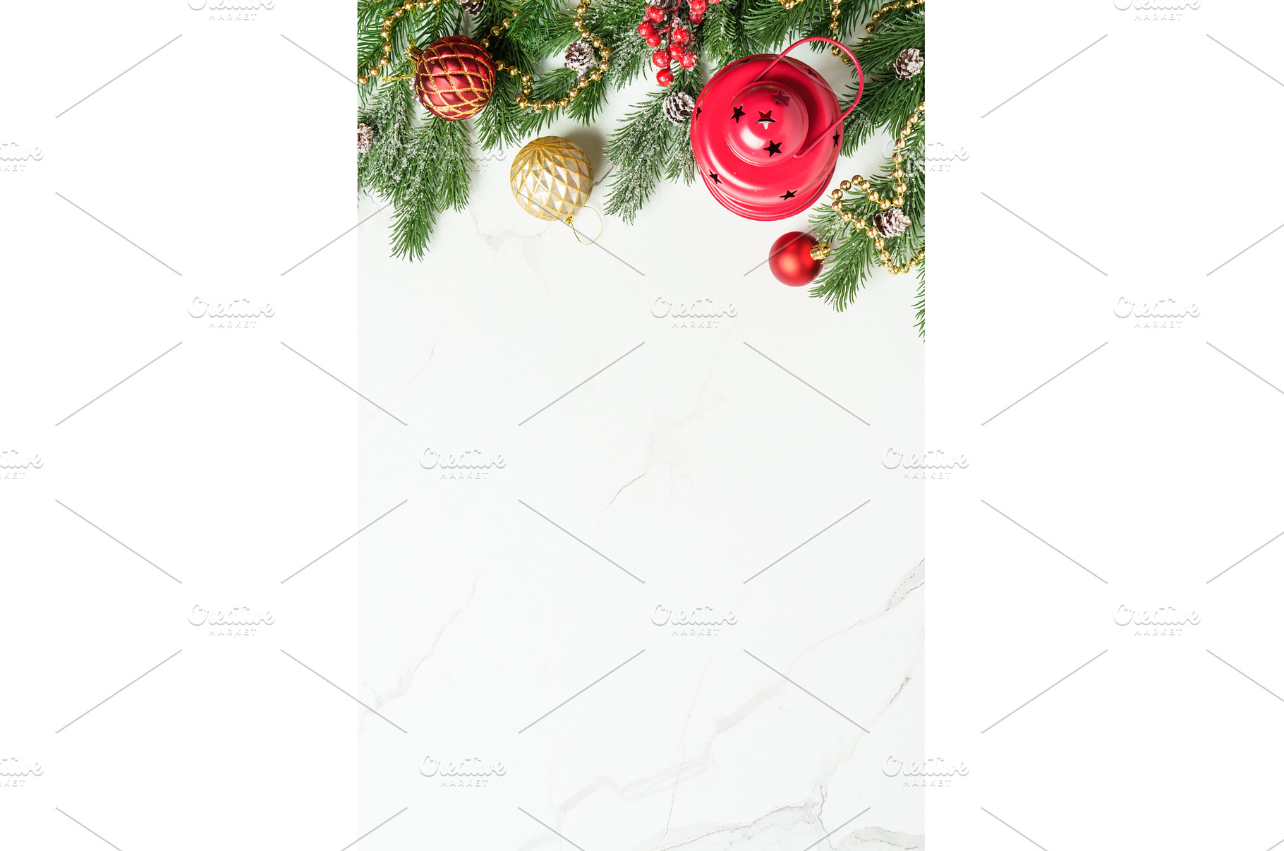 Christmas lantern and holiday, a Holiday Photo by Nadia-nb
