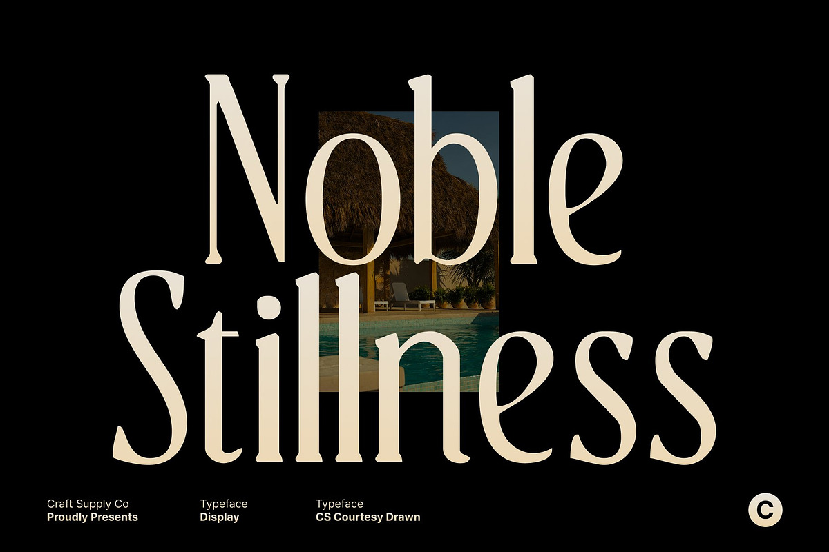 CS Courtesy Drawn, a Serif Font by Craft Supply Co. (Photo 3 of 8)