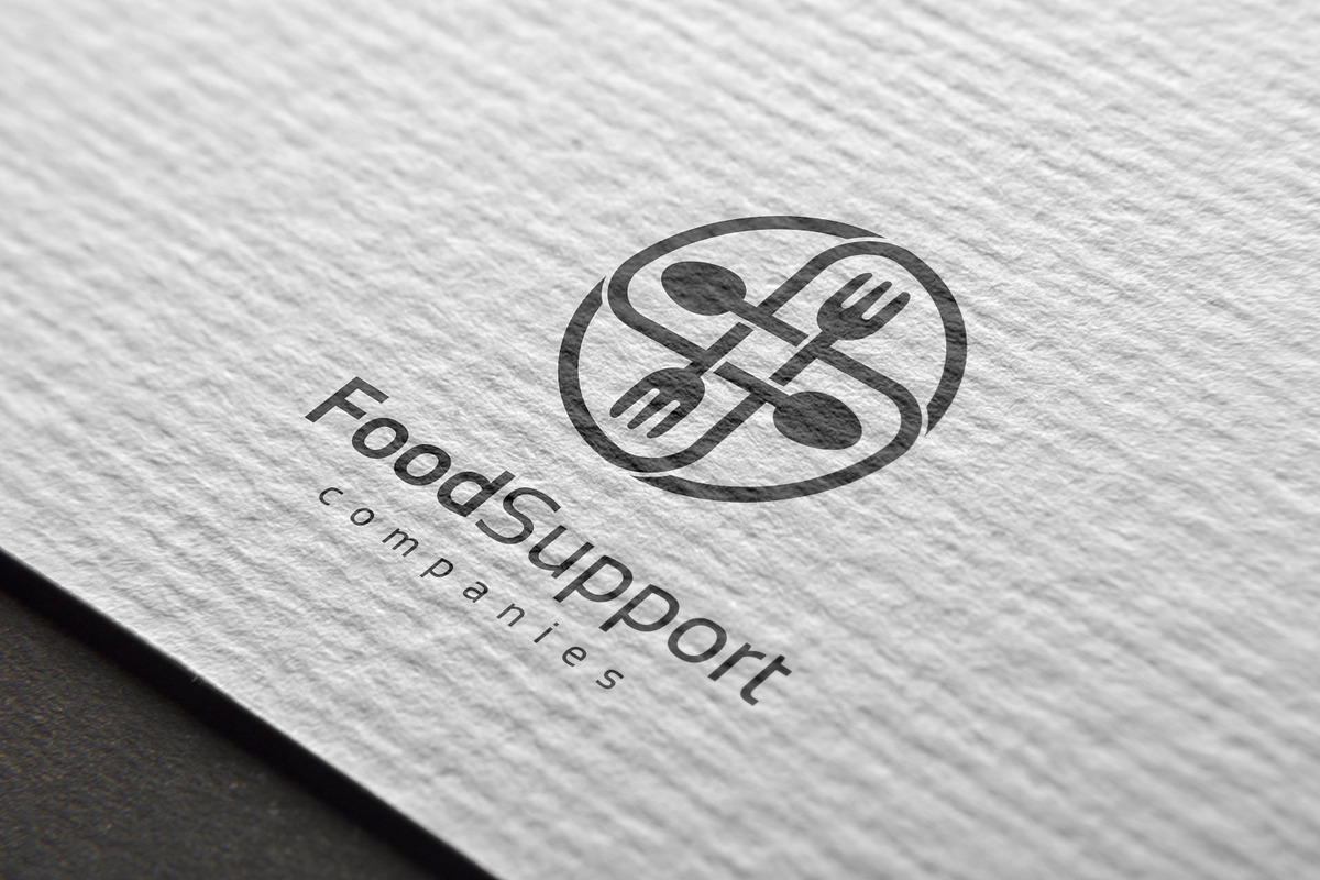 Food Support Logo, a Branding & Logo Template by CAIRON CREATIVESTUDIO