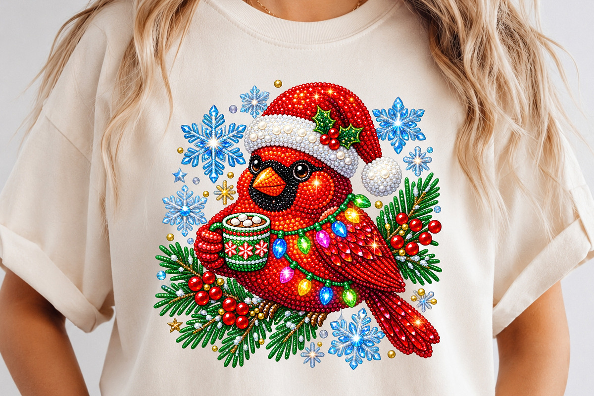 Red Bird Christmas Cardinal PNG, an Object Graphic by Zahyl Studio (Photo 2 of 7)