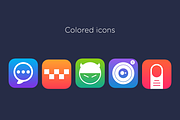 Awesome icons with awesome colors, an Icon by Ionut Zamfir (Thumbnail 3 of 3)