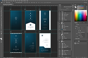 Ociera - Vertical Business Cards, a Business Card Template by Ctrl space studio (Thumbnail 6 of 9)