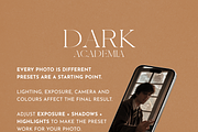 Dark Academia Lightroom Presets, a Preset Add-On by Oak Digital Studios (Thumbnail 3 of 11)