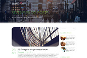 Creative one page Template PSD, a Landing Page Template by TokDesign (Thumbnail 3 of 4)
