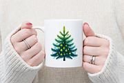 Chic Neon Green Christmas Clipart, an Illustration by designcity5 (Thumbnail 5 of 5)