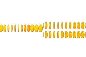 Flat vector illustration of golden, an Illustration by ZinetroN