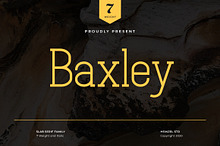 Baxley Modern Slab Serif
