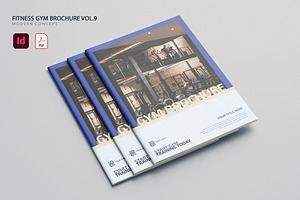 Fitness Gym Brochure Vol.9, a Brochure Template by Bewalrus Studio