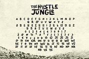 Hustle Jungle - Ligature Rough Font, a Handwritten Font by Bale Type (Thumbnail 9 of 10)
