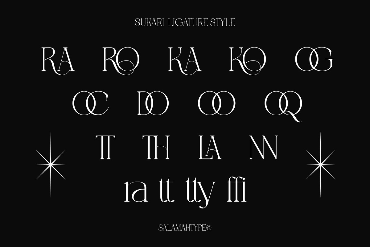 Sukari - Luxury Font, a Serif Font by Salamahtype (Photo 8 of 10)