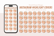 INSTAGRAM HIGHLIGHT COVERS, a Social Media Template by The Little Lily Studio (Thumbnail 2 of 5)