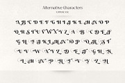Bitra - Beauty Serif Family, a Serif Font by creativemedialab (Thumbnail 10 of 17)