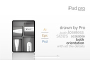 NEW Apple iPad Pro mock up! (PSD+AI), an iPhone Mockup by voin_Sveta (Thumbnail 10 of 12)