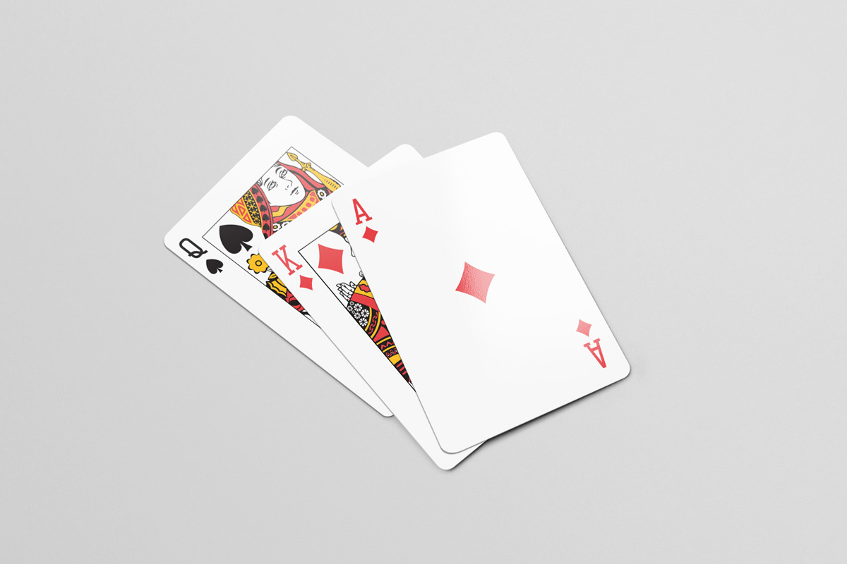 Playing Cards Mock-Ups, a Print Template by resumetemplathttps://d3es (Photo 5 of 14)