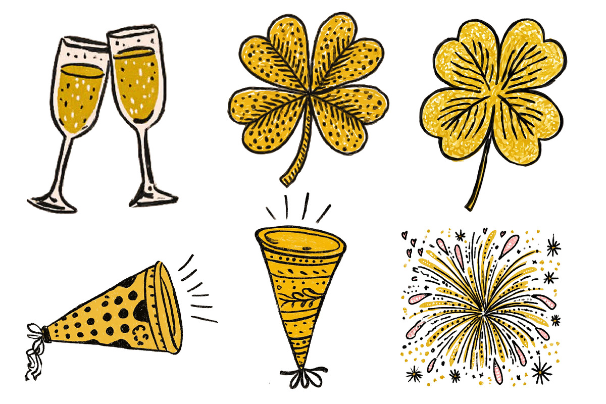 2026 New Year Clipart, an Illustration by Designworld (Photo 4 of 4)