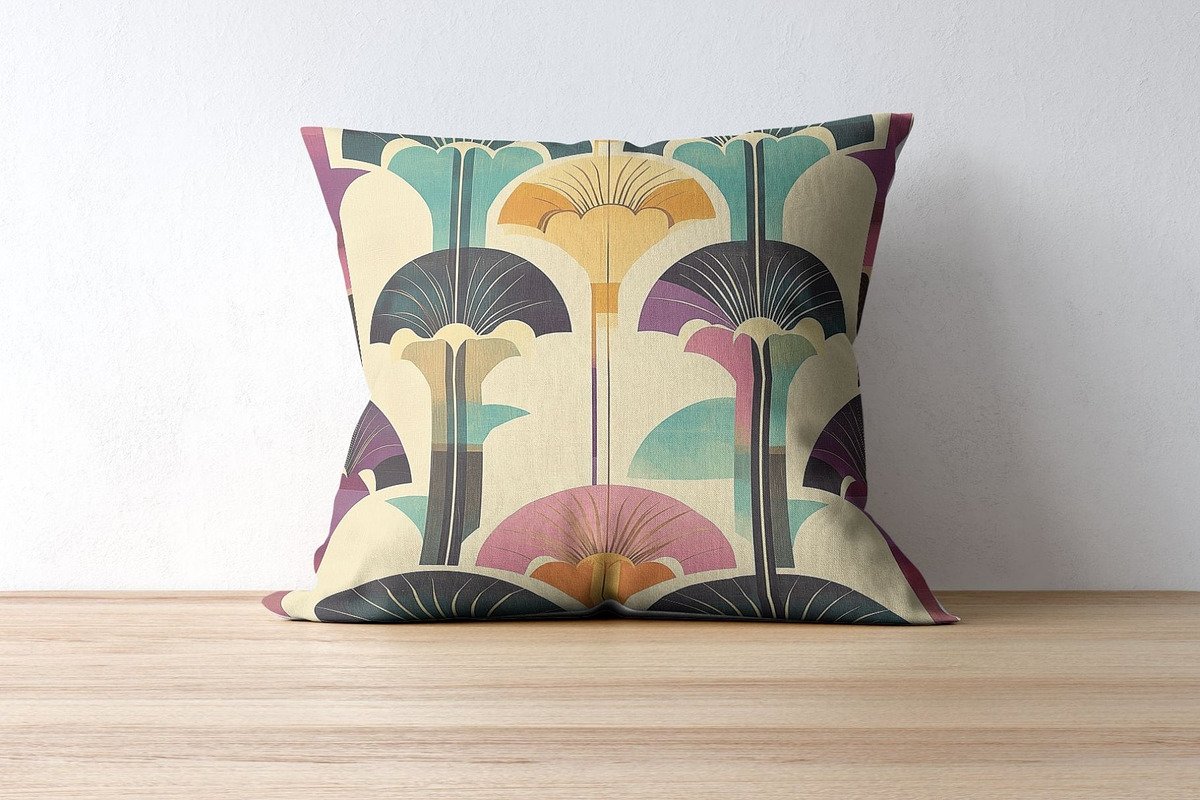 12 Sunset Deco Seamless Patterns, a Pattern Graphic by Inknfolly (Photo 7 of 7)