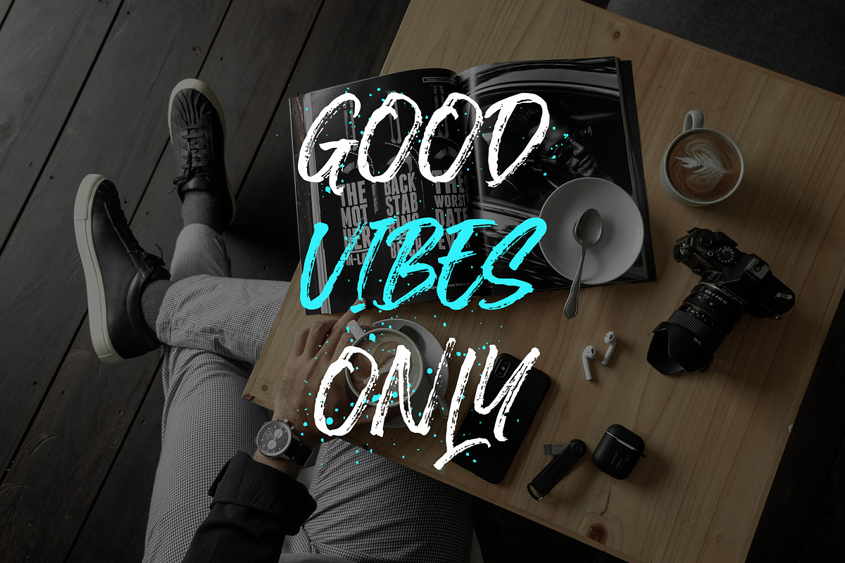 Blackway - Handbrush Font preview 2