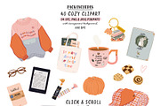Book Lovers & Bookworms clipart, an Object Illustration by Ruslana Lubenets (Thumbnail 5 of 15)