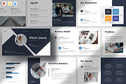 Pitch Deck Presentation Template, a Presentation Template by Dream-Lab (Thumbnail 1 of 9)