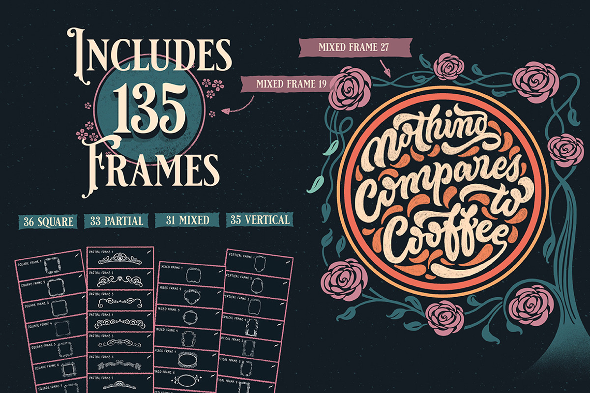 Procreate Design Brush Stamp Kit 1, a Brush Add-On by Debi Sementelli (Photo 7 of 30)