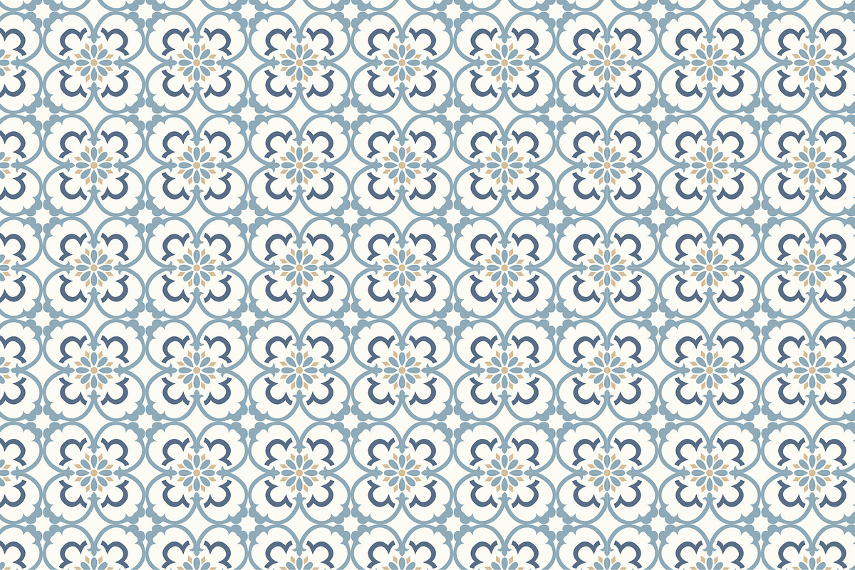Arabic ornamental seamless patterns, a Pattern Graphic by Alonka's Illustrations (Photo 2 of 7)