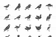 Birds Glyph Icons, an Icon by IconBunny (Thumbnail 2 of 2)