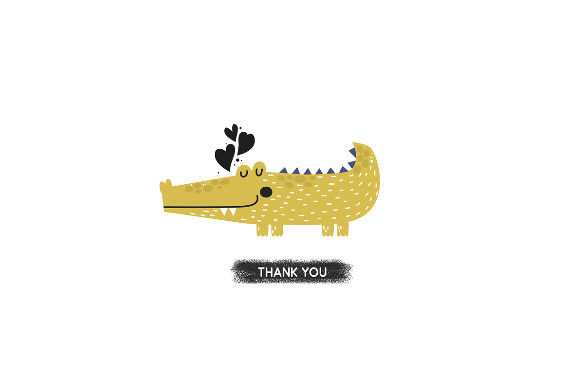 Cute Animals - Graphic Collection, an Animal Illustration by Sumacj (Photo 8 of 8)