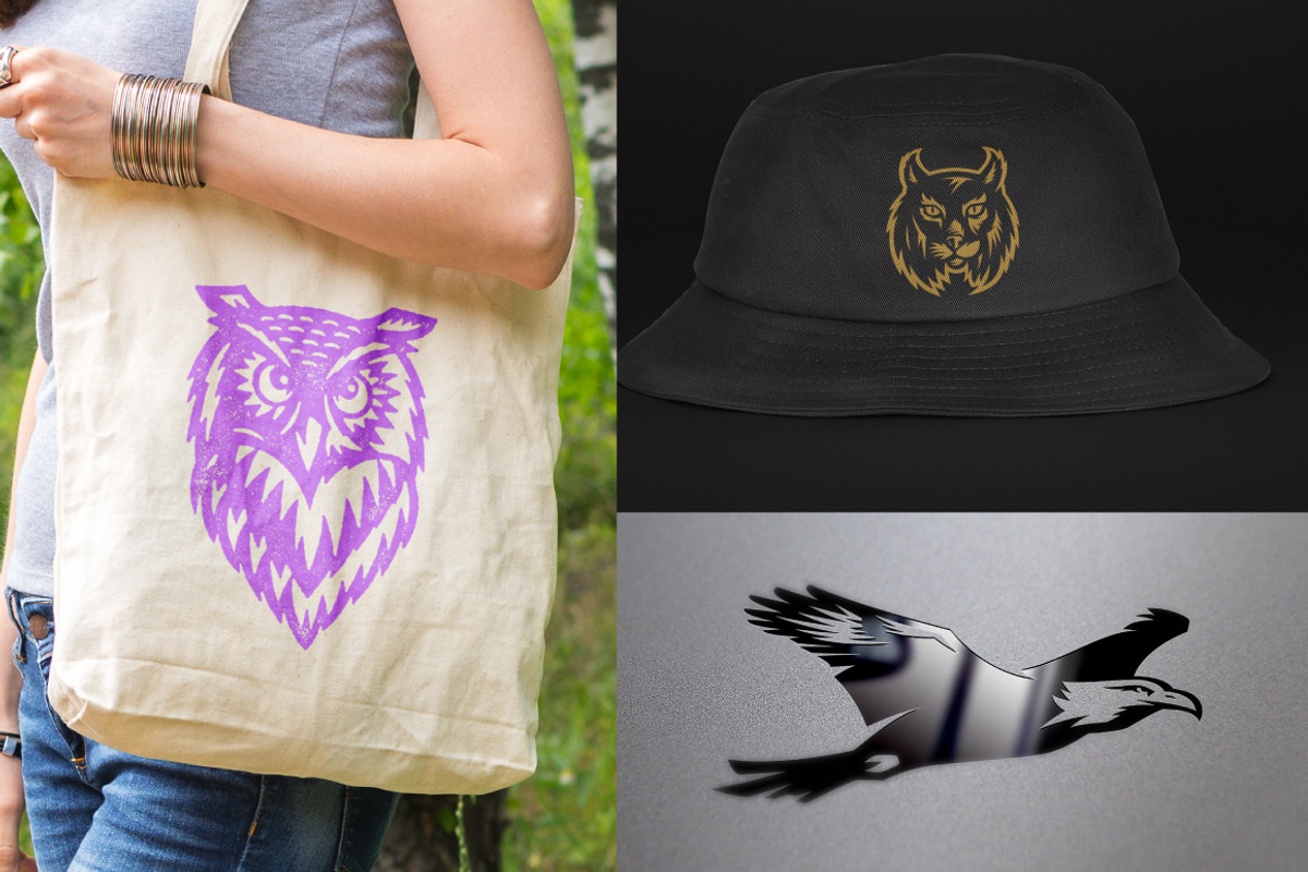 Animals Marks & Badges Bundle, a Branding & Logo Template by Tortugastudios (Photo 11 of 13)