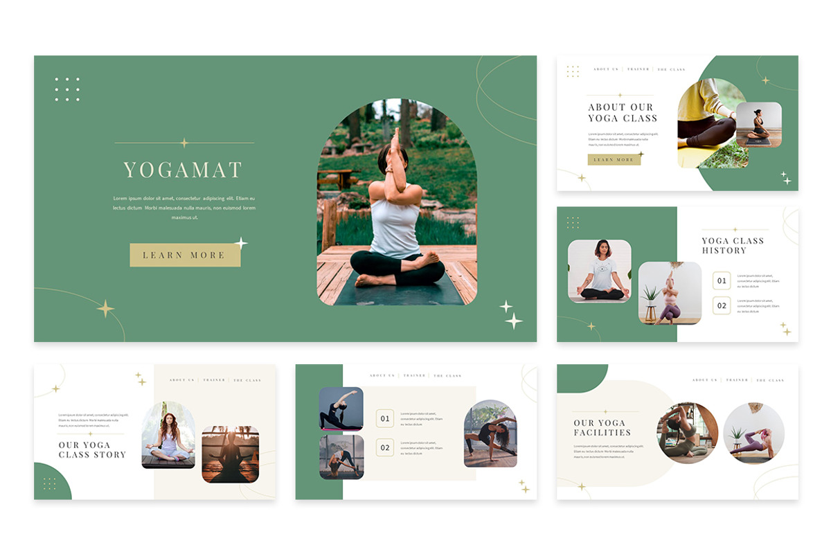 Yogamat - Yoga Keynote, a Presentation Template by Design Persona (Photo 2 of 5)