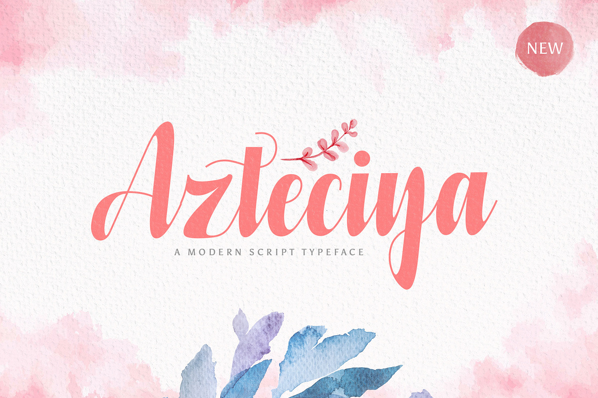 Azteciya - Handwritten Font, a Script Font by StringLabs (Photo 1 of 12)