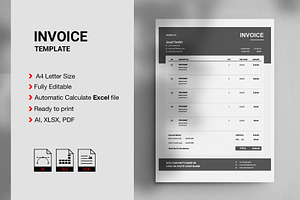 Clean Invoice Template